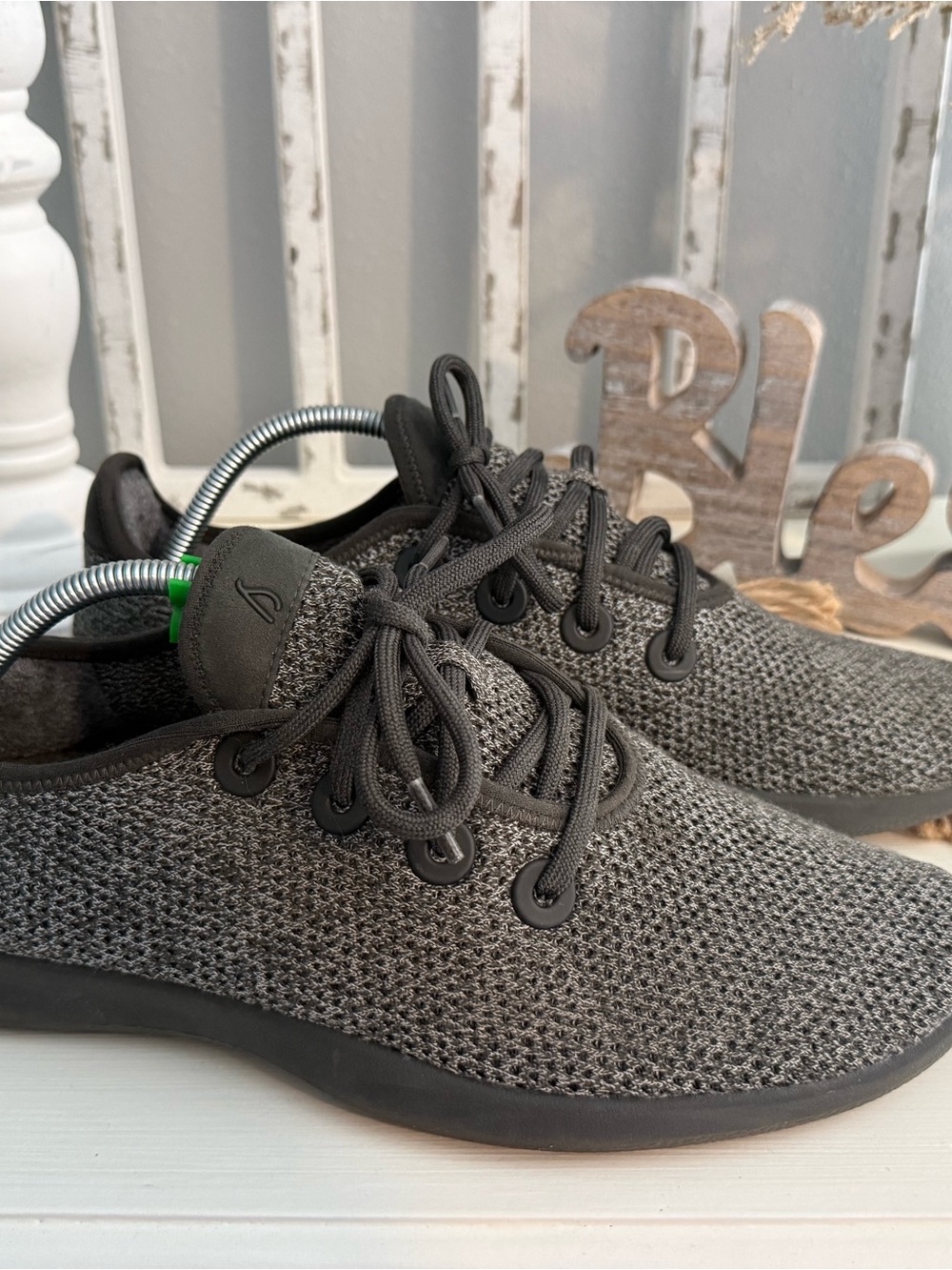 Men's ALLBIRDS Lightweight Knit Casual Sneakers - Charcoal